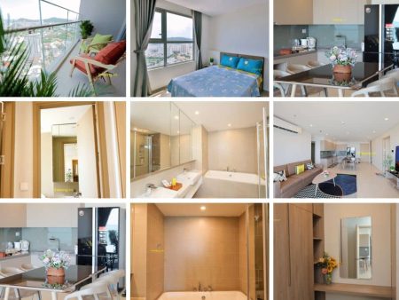 Cho thuê căn hộ 3PN President siêu Vip view trực diện biển
