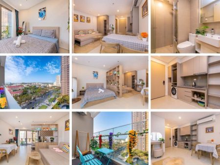 Căn Studio The Sóng mã 10.42 diện tích 45m2