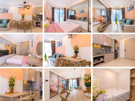 Căn 2PN The Sóng mã 28.16 diện tích 53m2