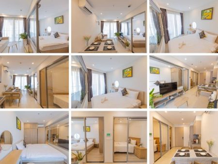 Cho thuê theo ngày căn 1Pn tầng cao giá cực rẻ