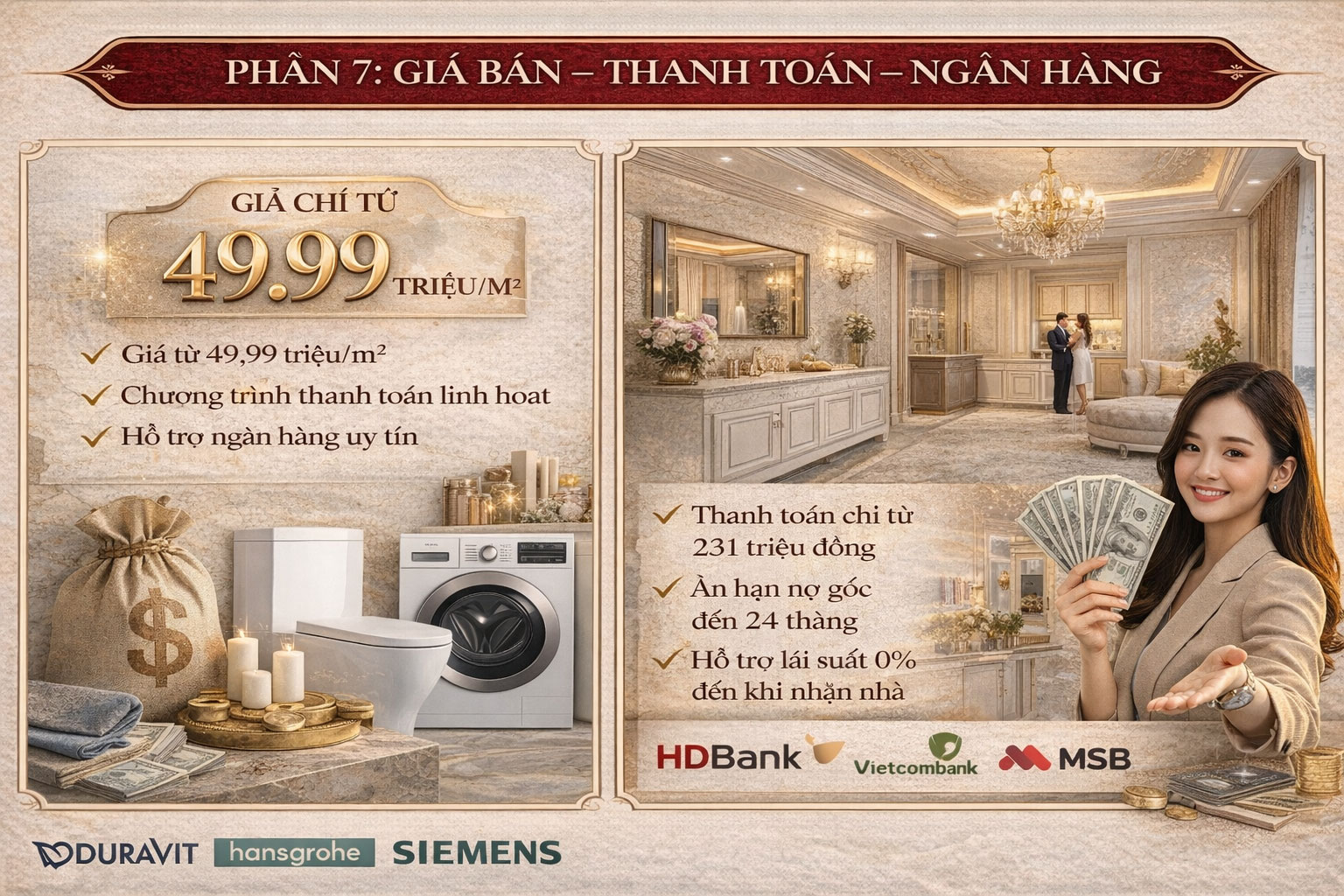 GIÁ BÁN – THANH TOÁN – NGÂN HÀNG