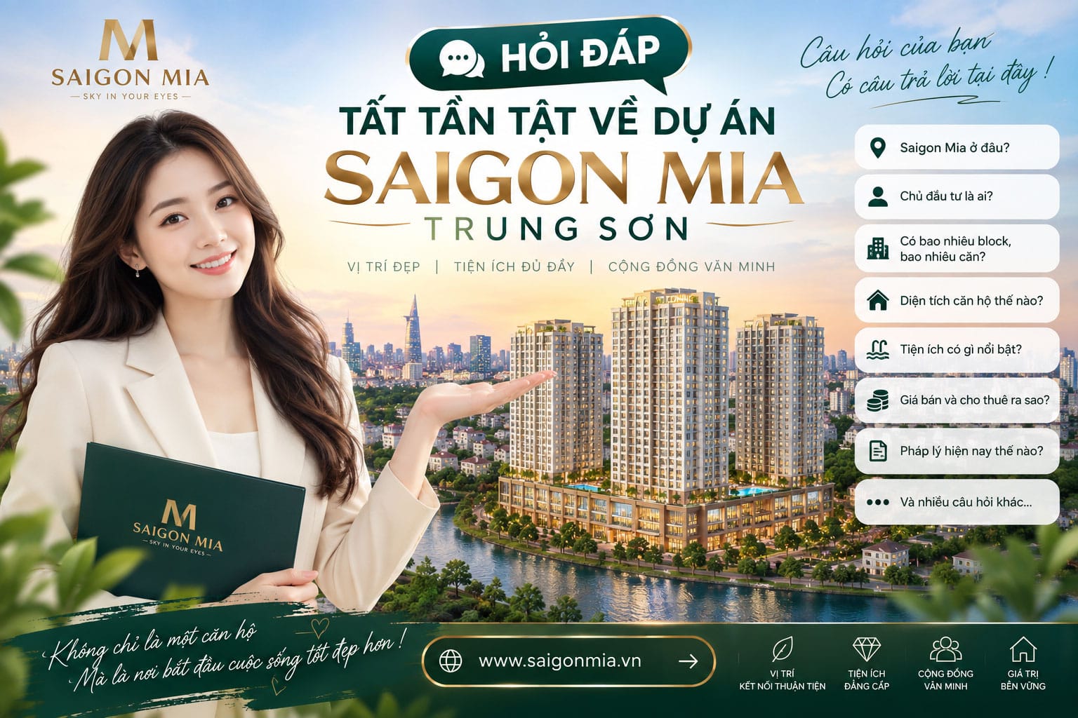 Hỏi Đáp Tất Tần Tật Về Dự Án Saigon Mia Trung Sơn